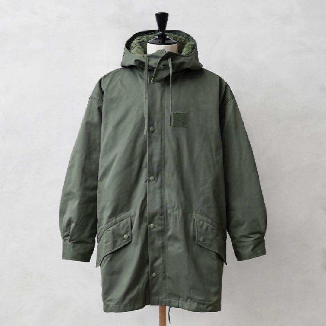 フランス軍 F-1 HBT パーカーコート ボアライナー付き　waiper
