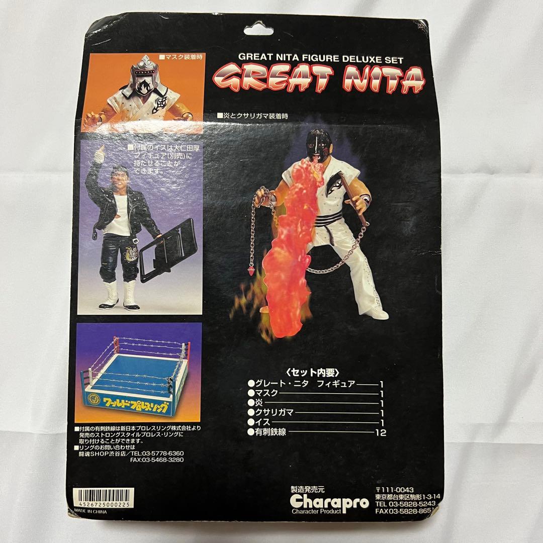 グレート ニタ フィギュア 大仁田厚 プロレス 新日本