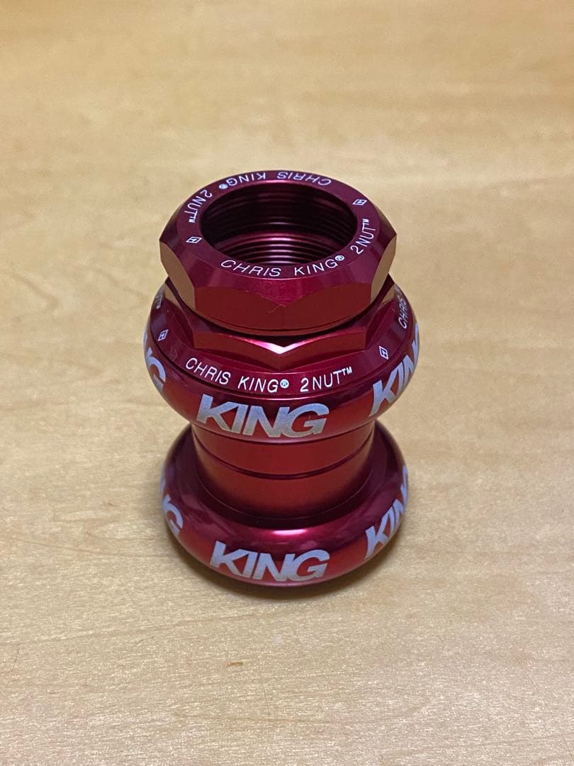 未使用品　クリスキング 1インチ 2nut レッド