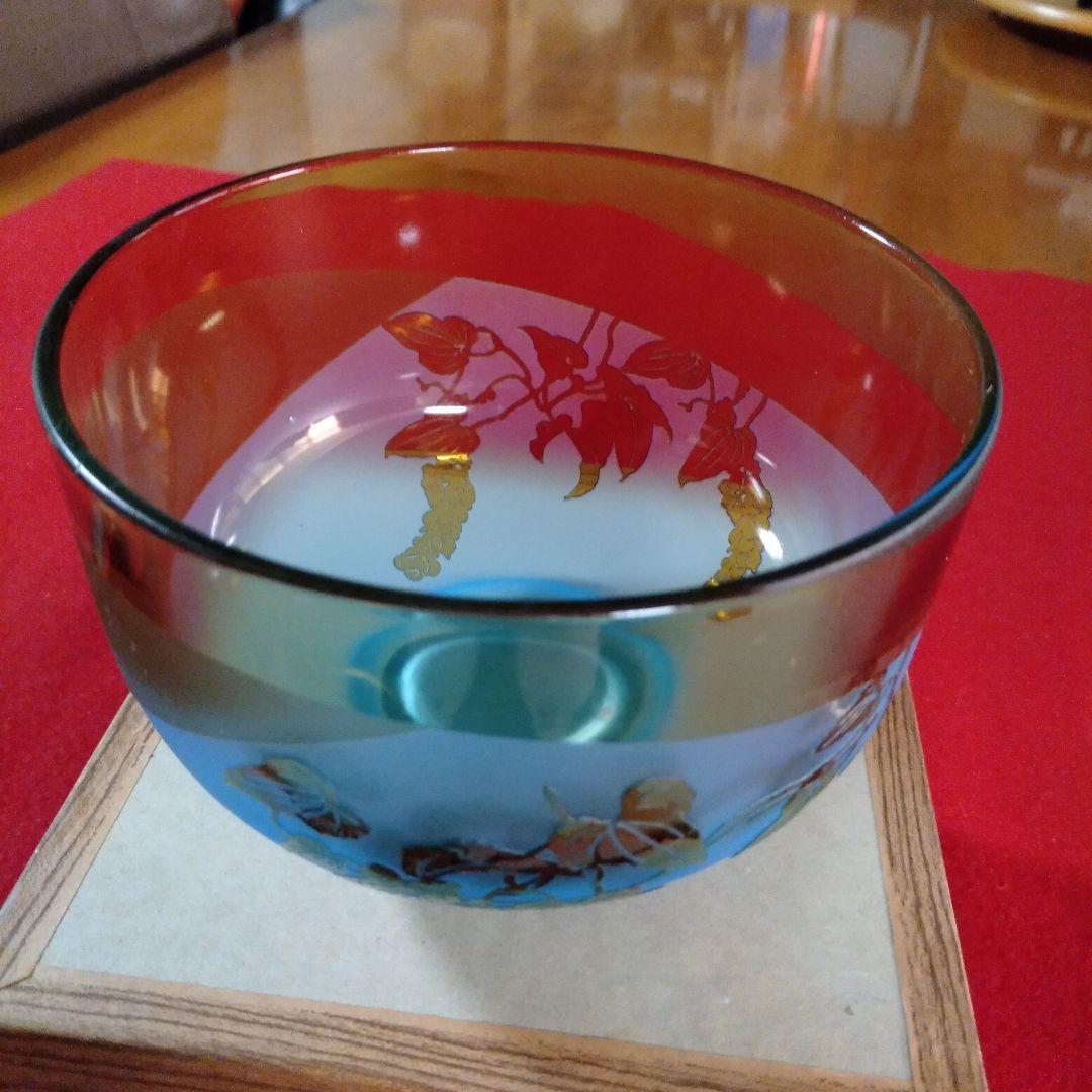 硝子抹茶茶盌