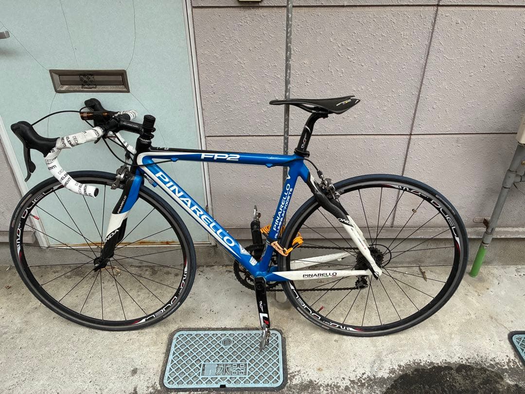 PINARELLO FP2 ロードバイク 青/白　送料込み