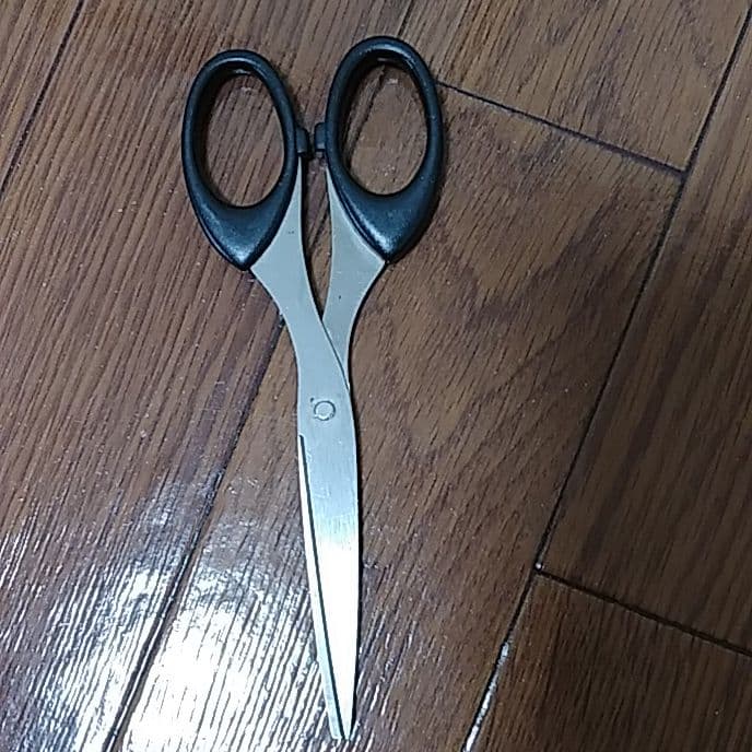 古めのはさみ
