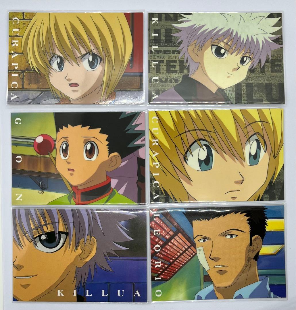爆安‼️非売品‼️③ HUNTER x HUNTER アニメイト 限定カード6枚‼️