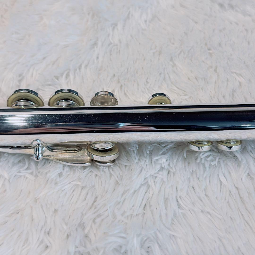 【磨き済】YAMAHA YFL-221 フルート 後期モデル Eメカ 銀メッキ