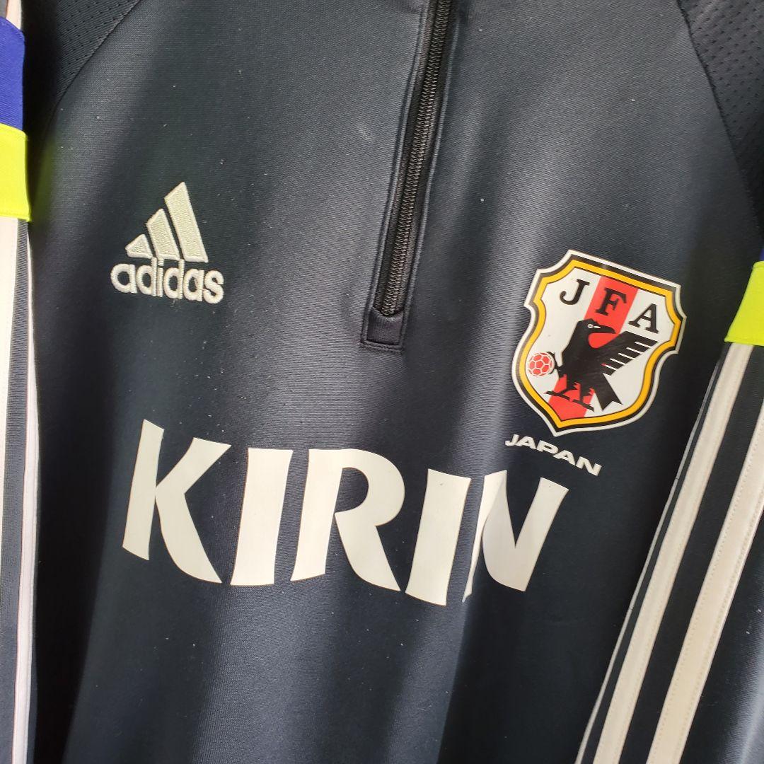 adidas アディダス 日本代表　練習用　　サムライブルー ロングTシャツ