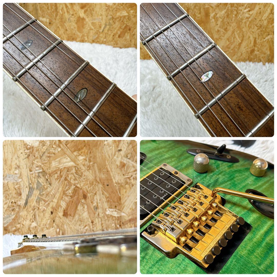 Ibanez S540FM 日本製 Custom Made グリーン フレイム