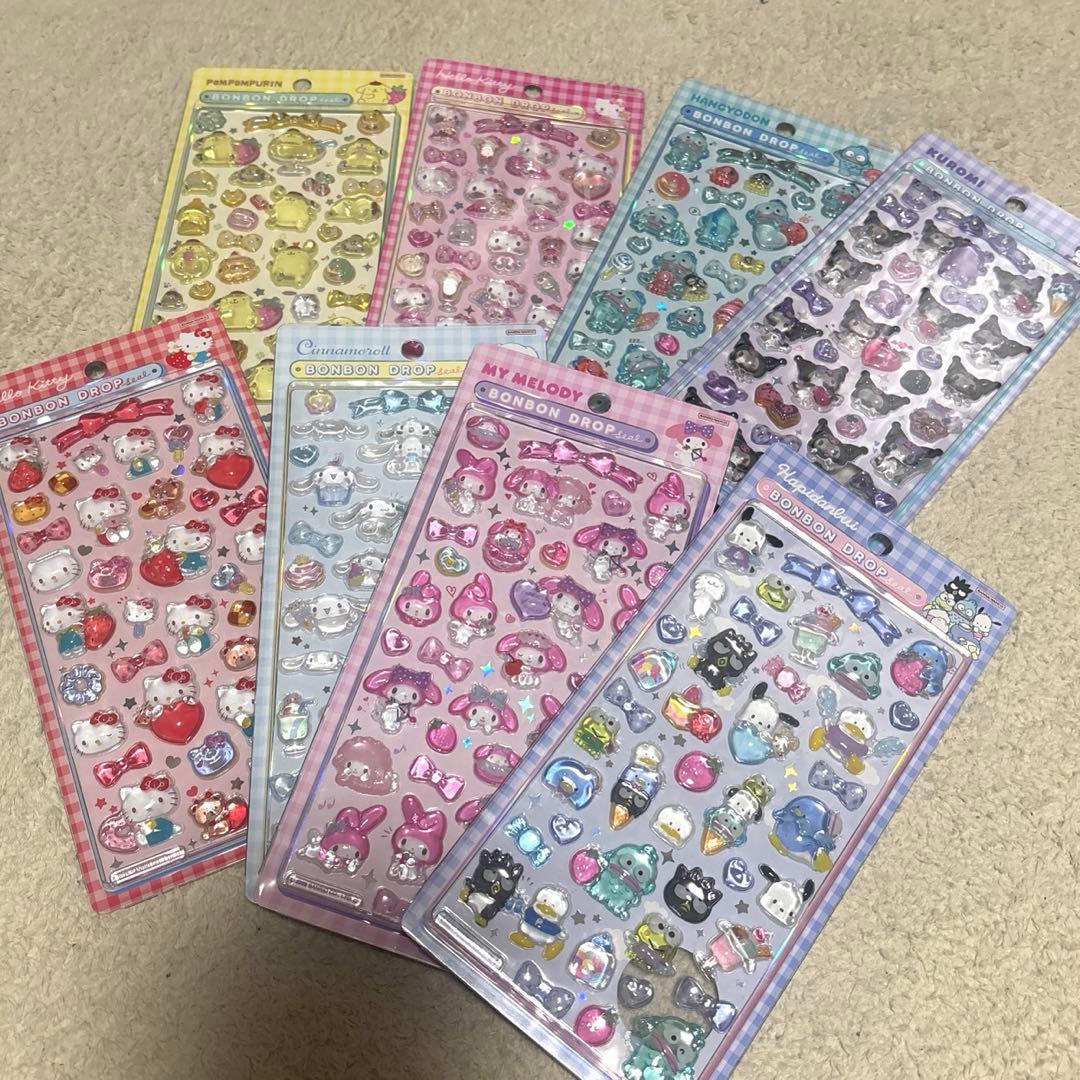 サンリオ ボンボンドロップシール 正規品