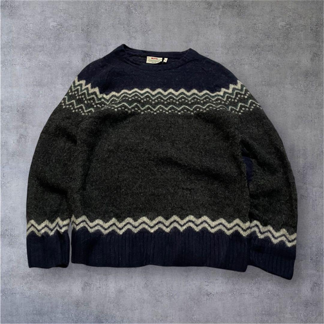 RaiFJALL RAVENフェールラーベン ノルディック柄ウールニット