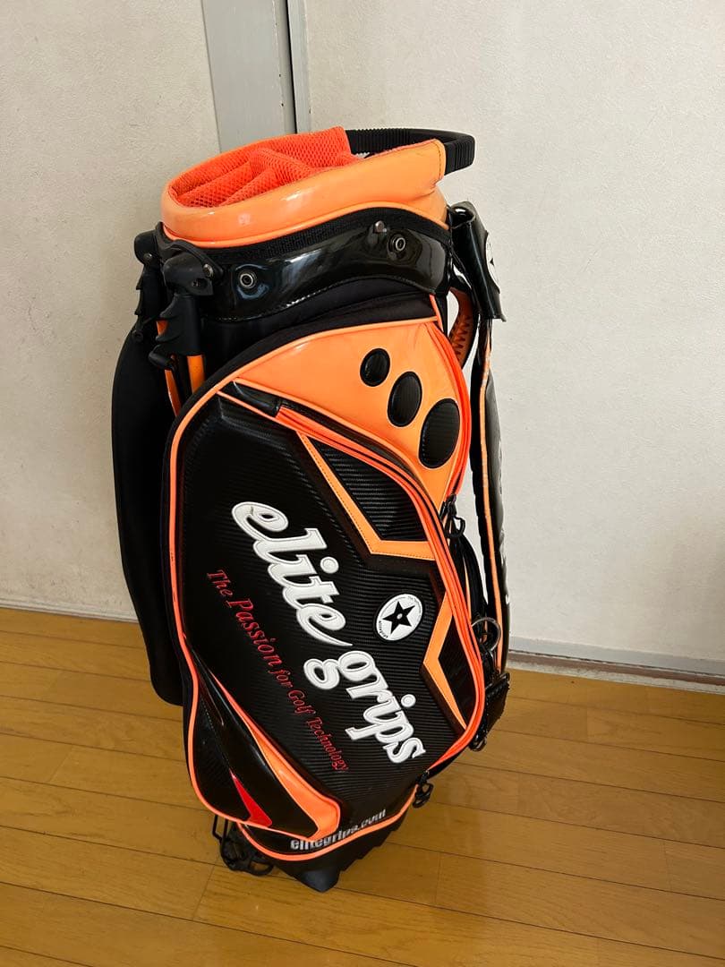 専用。elite grips ゴルフバッグ・キャディバッグ　カバー無し