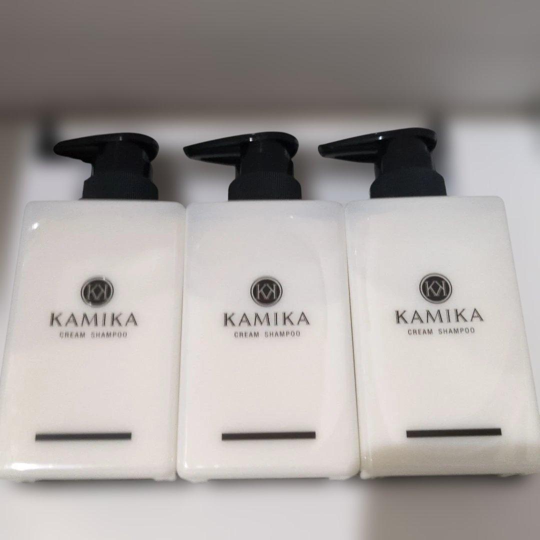 KAMIKA CREAM SHAMPOO 400g 3本セット