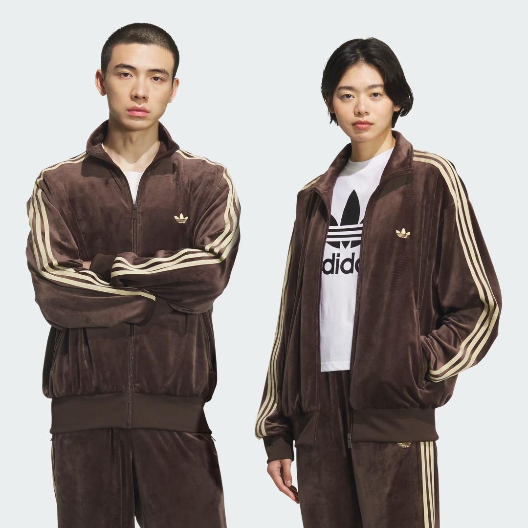 adidas ファイヤーバードトラックトップ ベロア KD9373 アディダス