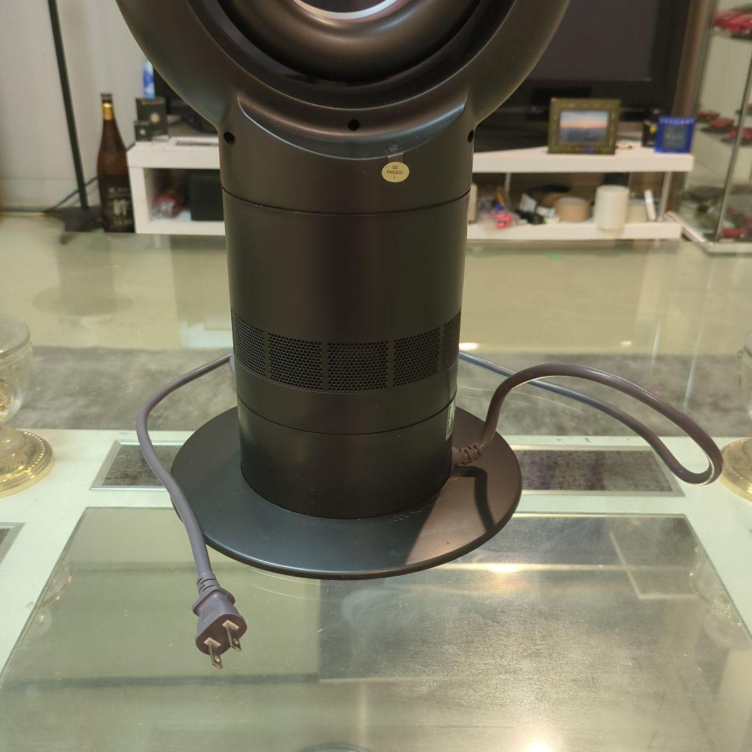 冷風機 黒と赤