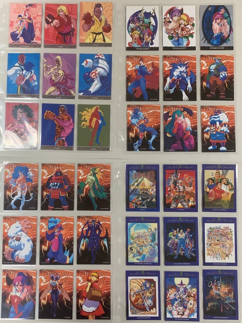 カードダスマスターズ　ALL CAPCOM WORLD 98 コンプリートセット