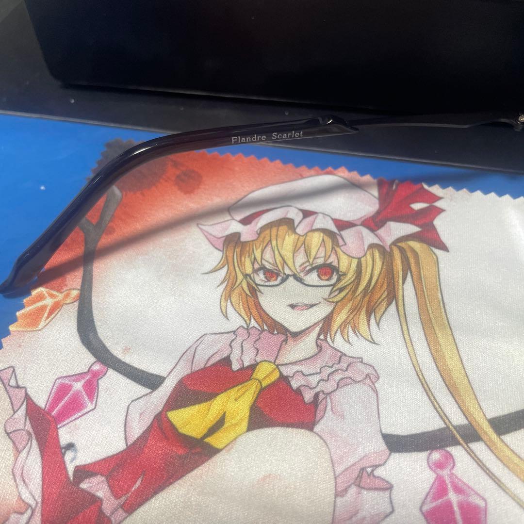 東方project toho megane フランドール　度無し　ブラックモデル