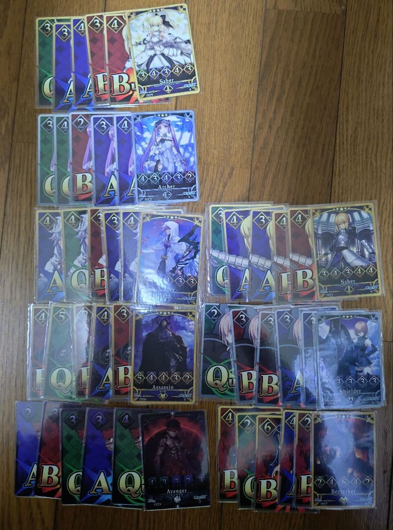 FGO Fate/Grand Order duel フィギュア.カード.マップ
