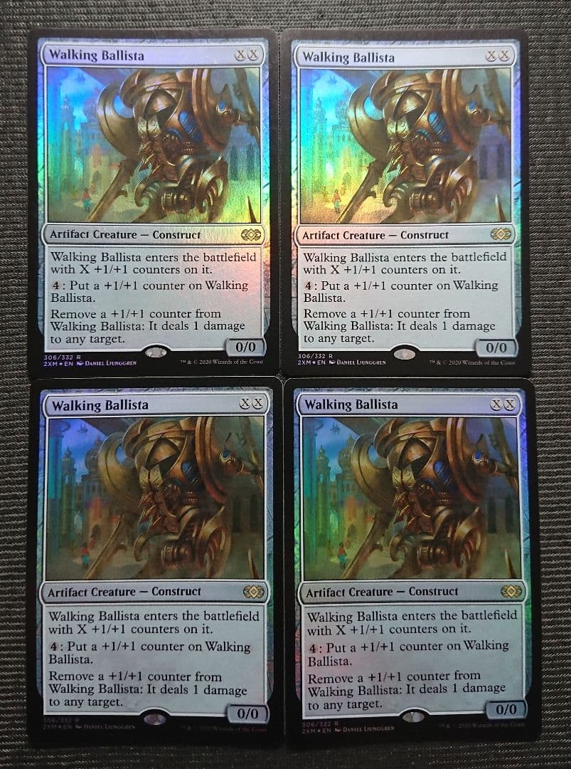 mtg 歩行バリズタ 英語版 foil ４枚セット 2xm