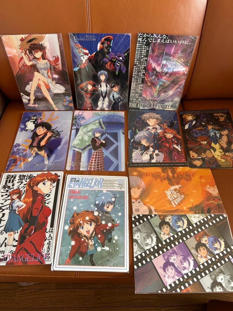 レア 新品 新世紀エヴァンゲリオン 初期 下敷きセット 13枚