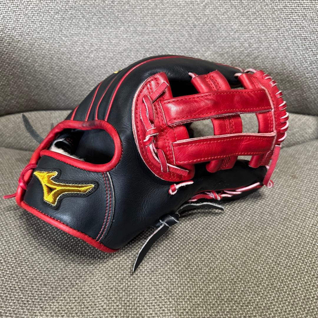 【中古】ミズノプロ 一般軟式用 内野グローブ A・ライリーモデル