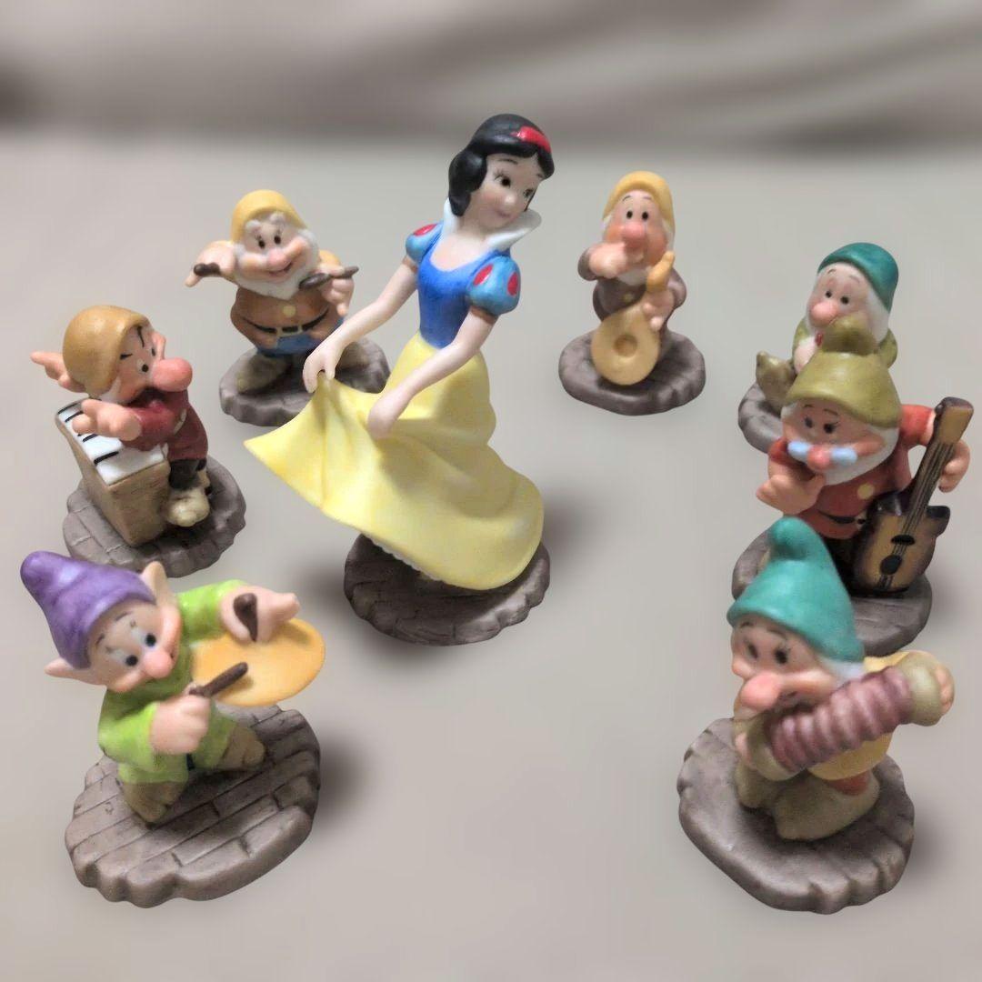 加藤工芸　白雪姫　ガーデンフィギュア　新品未使用　レア　廃盤品　ディズニー置き物