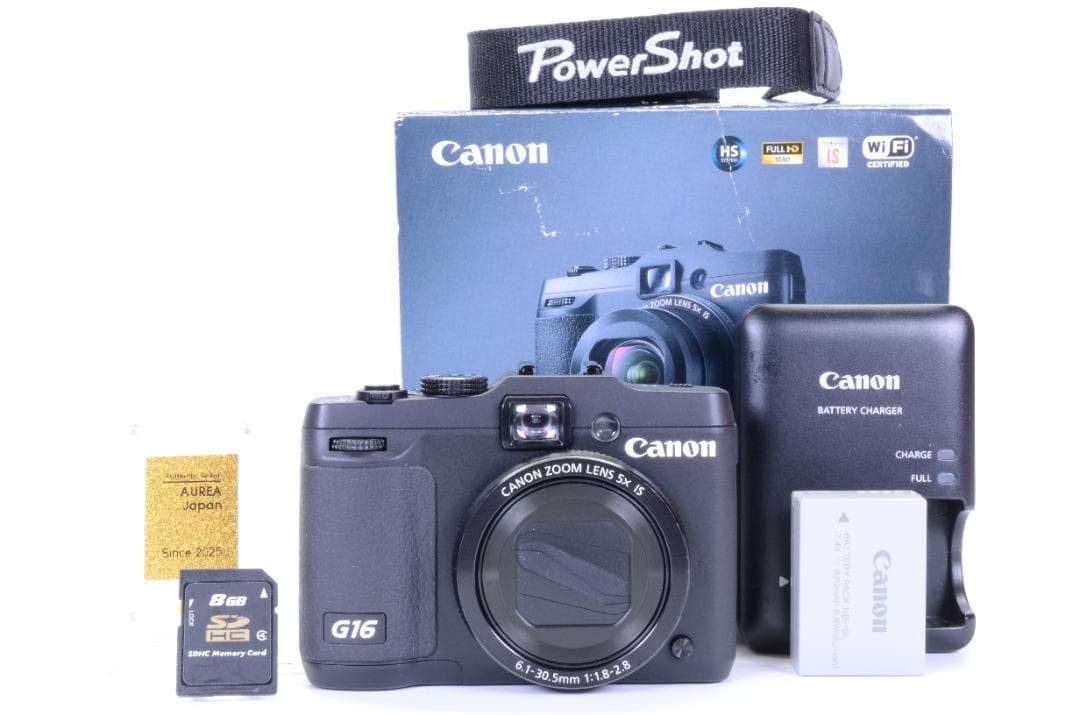 Canon PowerShot G16 動作確認済み