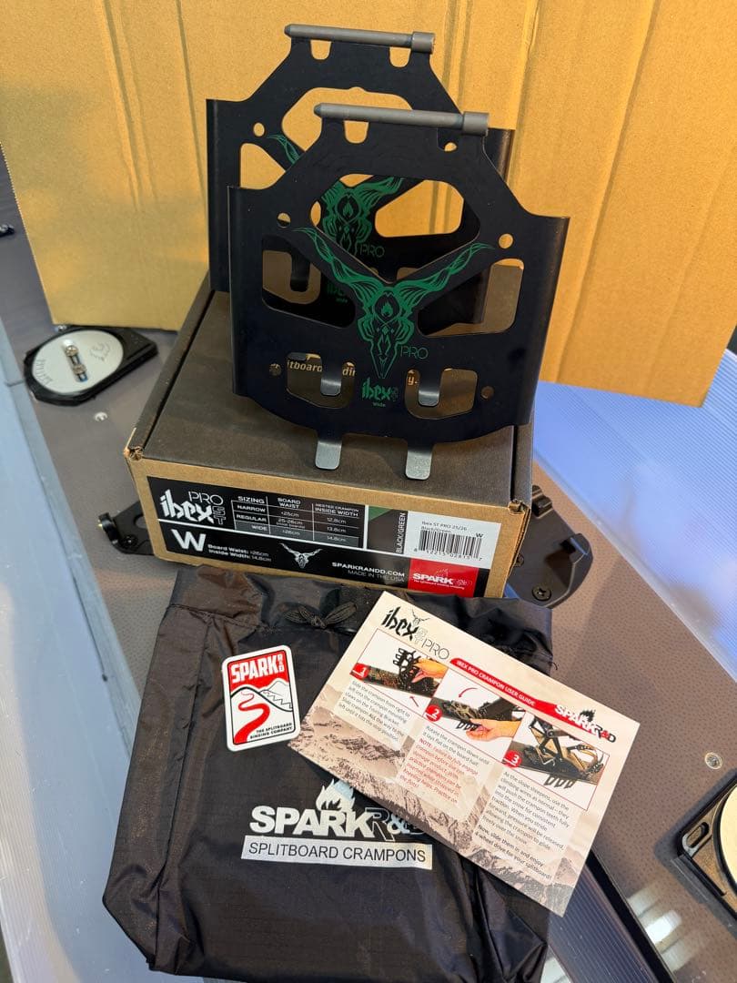 Spark R&D ibex ST Pro クランポン サイズWide