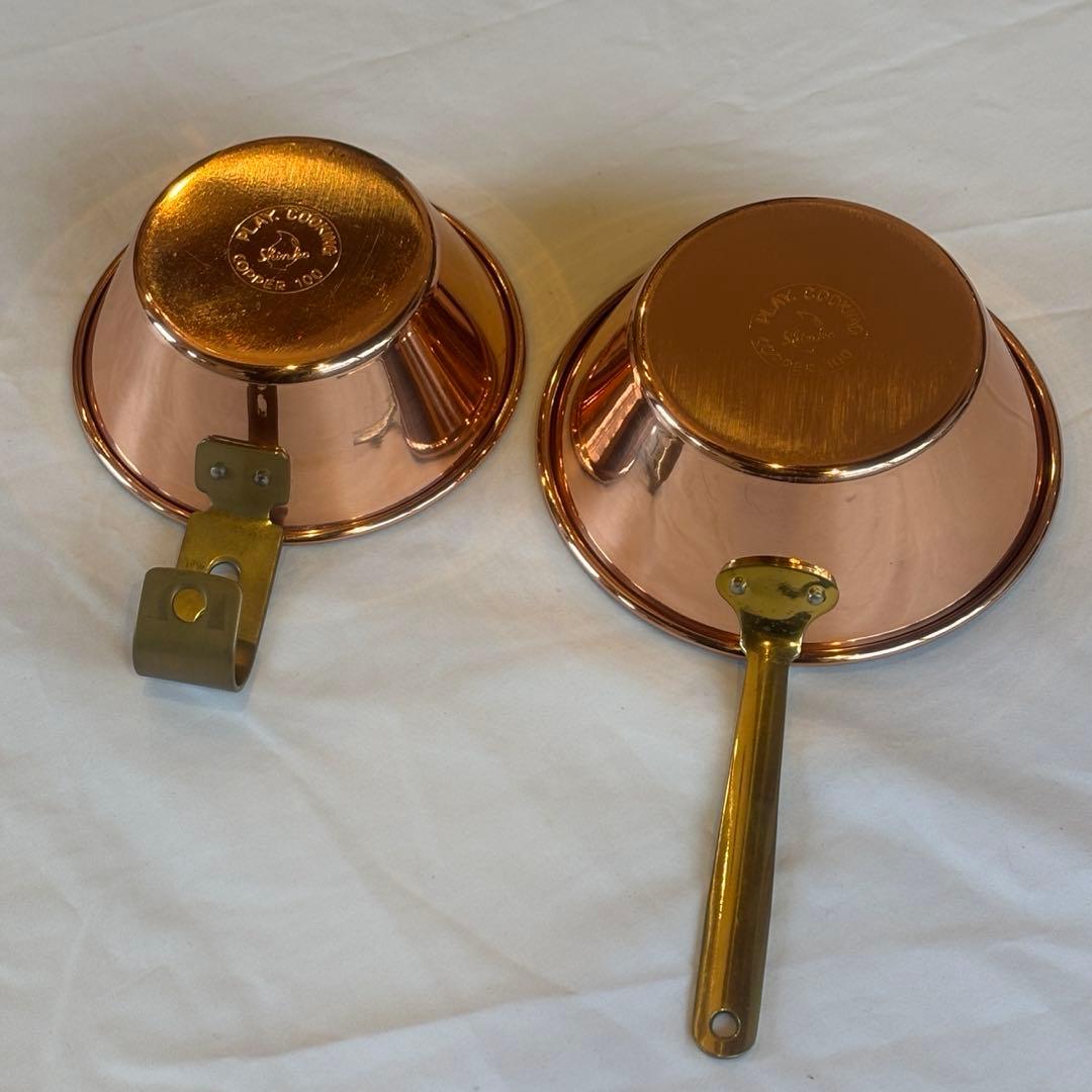 2個セット　コッパーシェラカップ　銅製シェラカップ Copper