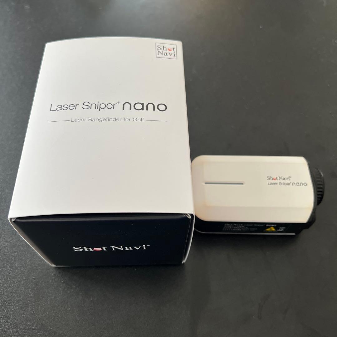ShotNavi Laser Sniper nano ゴルフ 距離計 レーザー