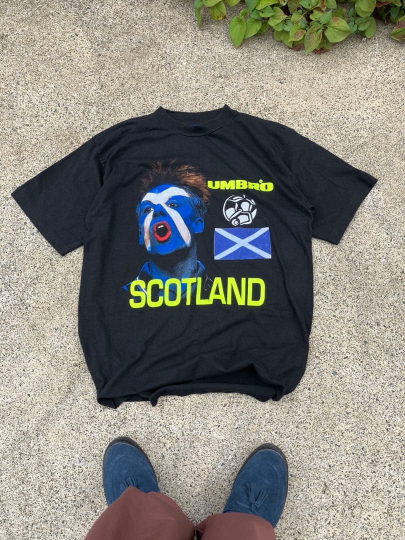 アンブロxスコットランド代表 EURO ビンテージTシャツ umbro ユーロ