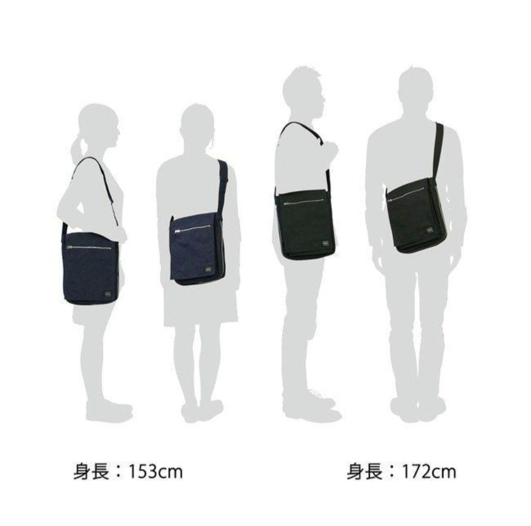PORTER ダークグレー ショルダーバッグ