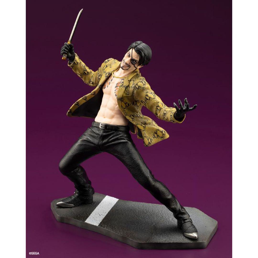 新品未開封　龍が如く　真島吾朗　コトブキヤ　フィギュア　セガストア限定特典付き