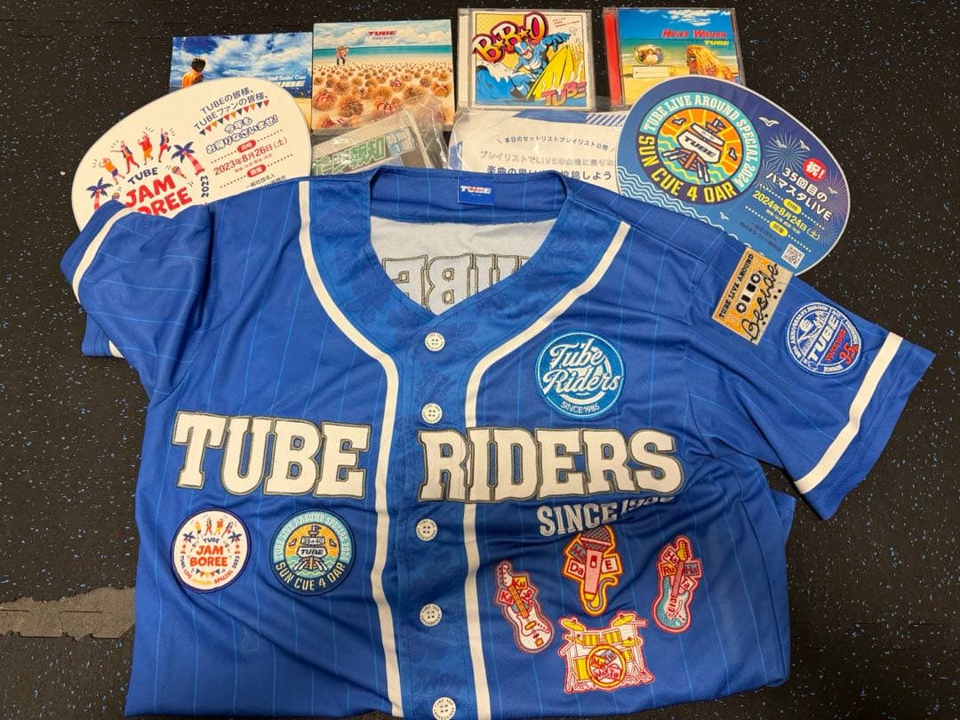 TUBE 35周年ユニフォーム　グッズまとめ
