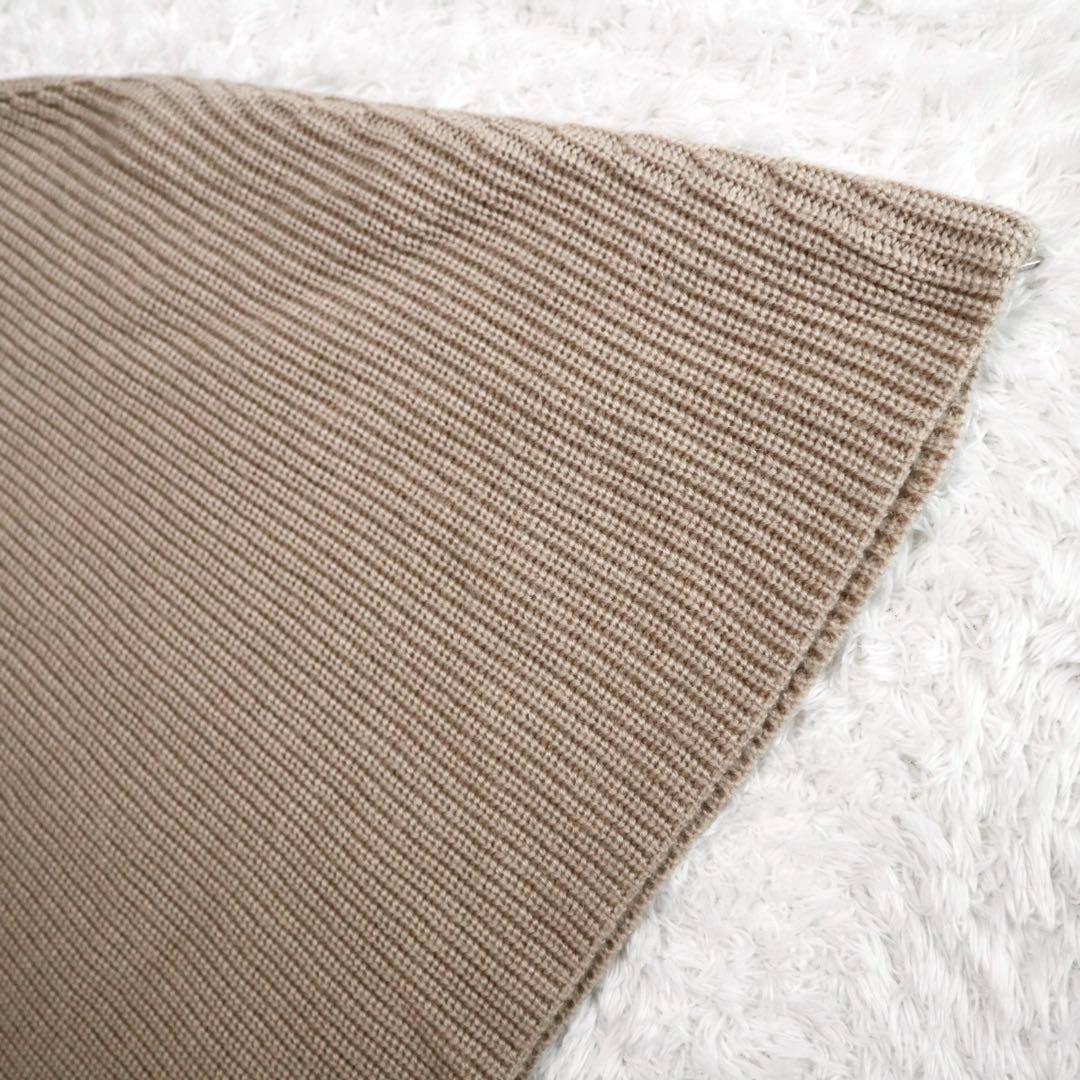 未使用級★GOOD GRIEF! Ribbed Knit Snood ベージュ