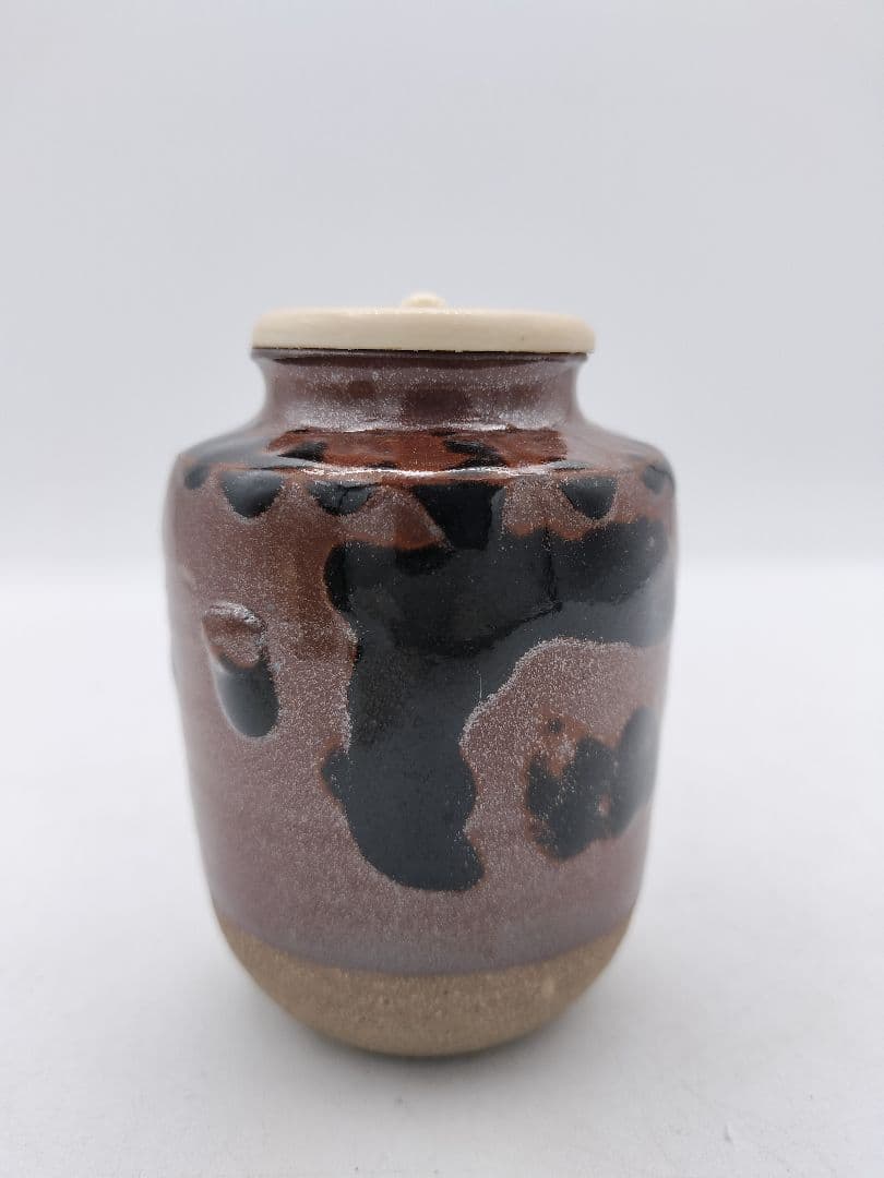 c532 【新品・未使用】茶入 中興名物写 三輪山 田中忠幸 木箱 茶道具