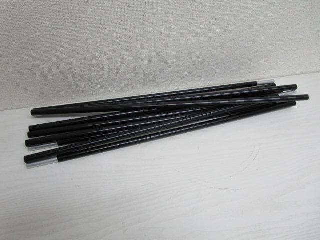ノルテント ギャム6 アークティック テントポール 黒 1本 NORTENT