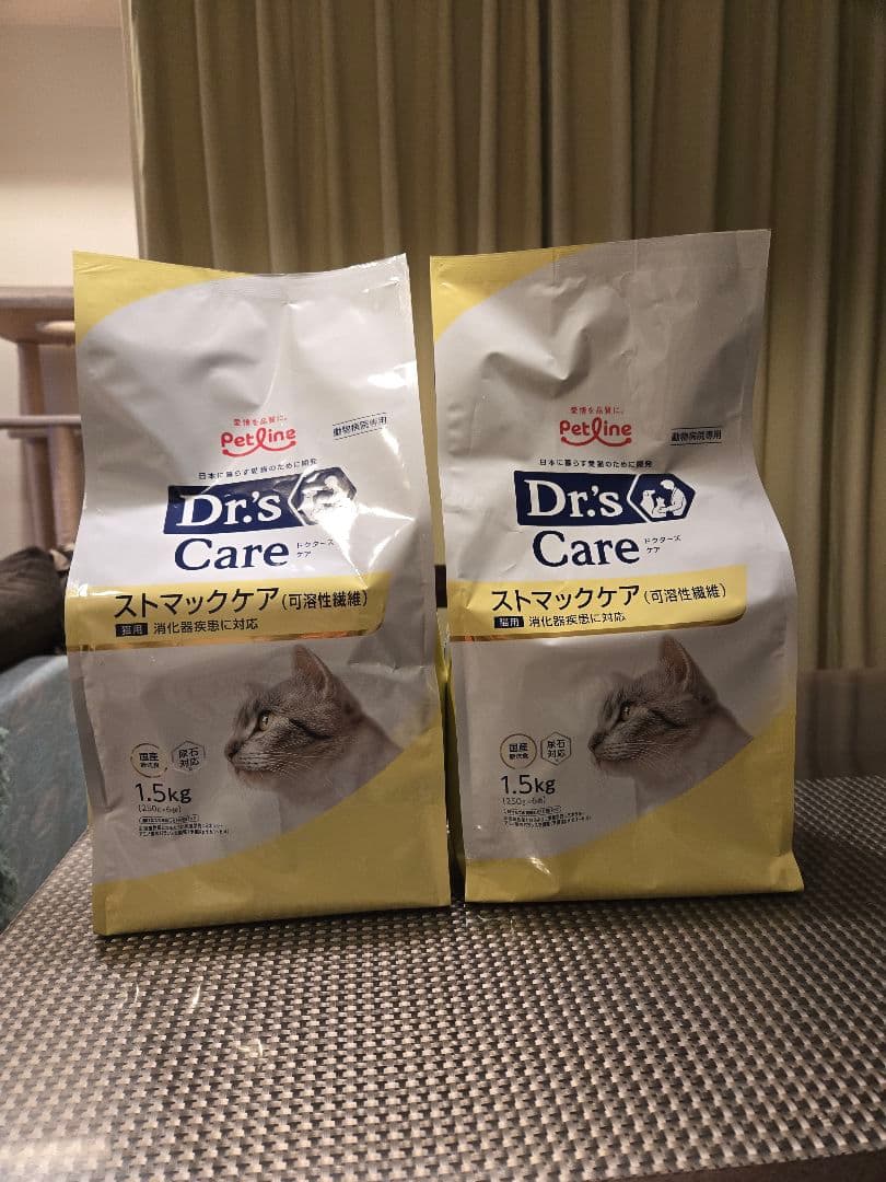ドクターズケア猫用 ストマックケア 1.5kg 2袋