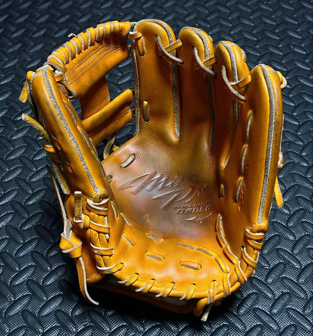 日本製 ミズノプロ オプション オーダー 硬式 内野手用 グローブ 坂本モデル