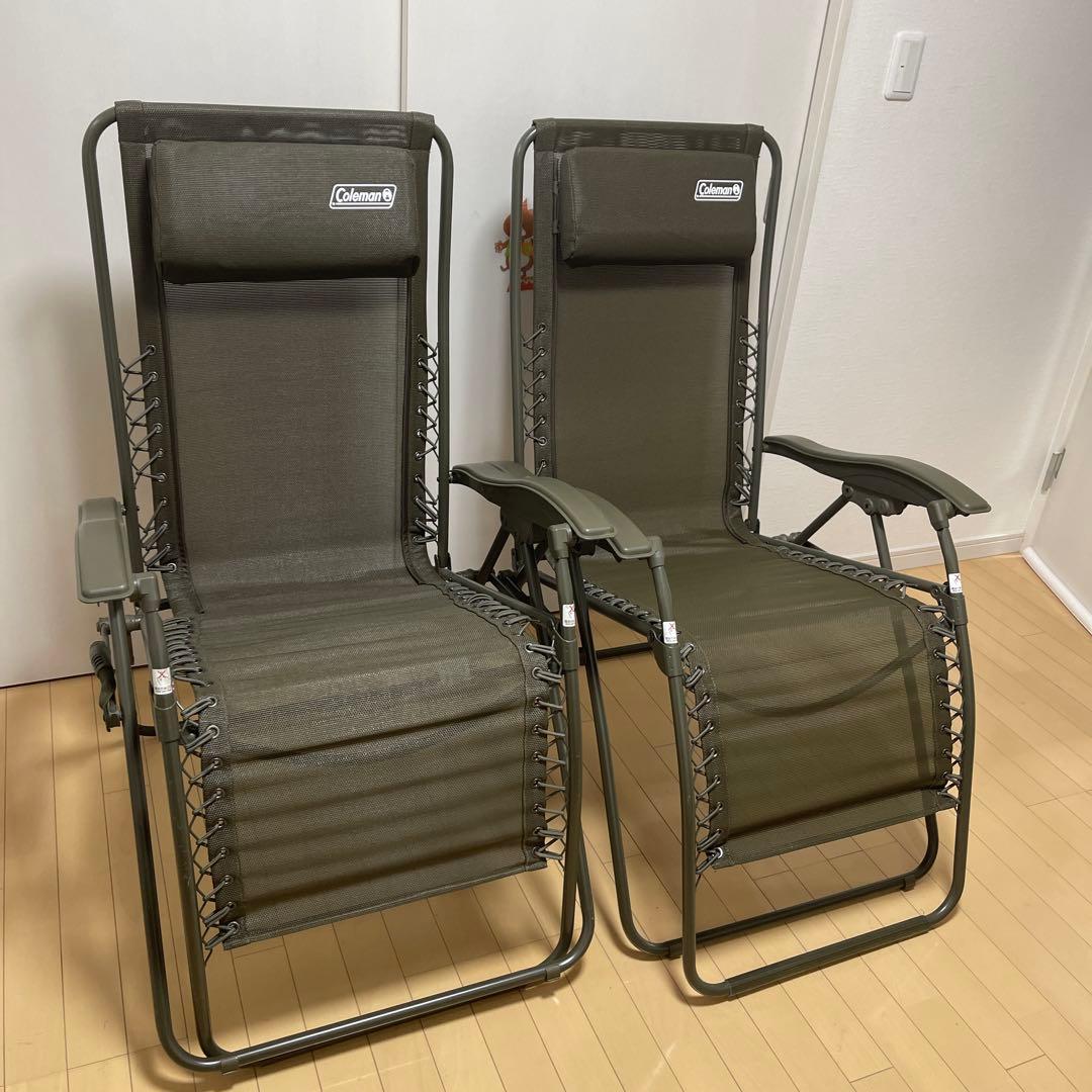【室内利用のみ】Coleman インフィニティチェア 2点