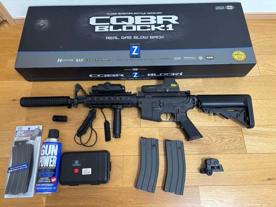 CQBR BLOCK1 ガスブローバックエアガン