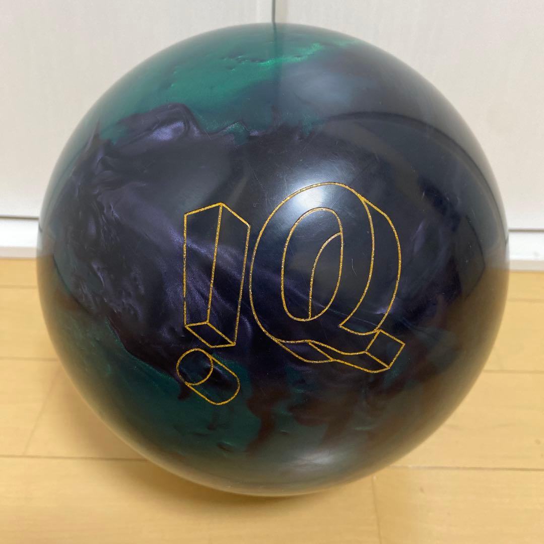 ボウリングボール IQツアーダークグリーン 中古 元箱なし