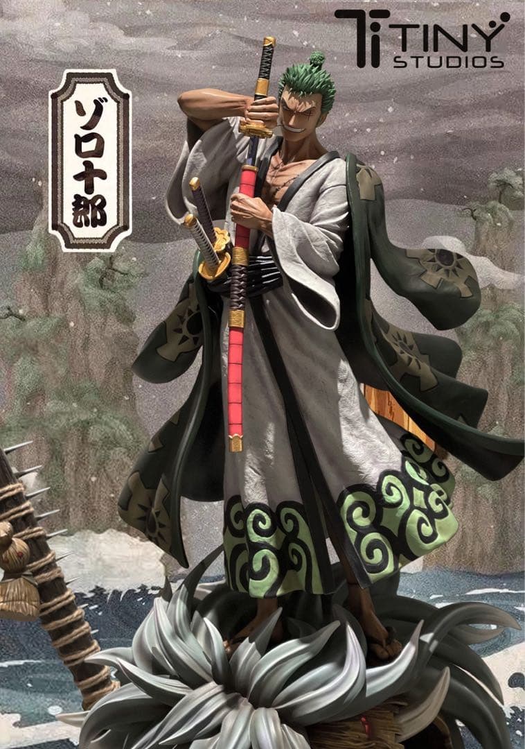 【新品】最終値下げ‼️ワンピース ロロノア・ゾロ フィギュア ガレージキット