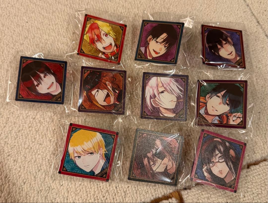 妖怪学校の先生はじめました！ラメアクリルバッジコレクション 1box　コンプ