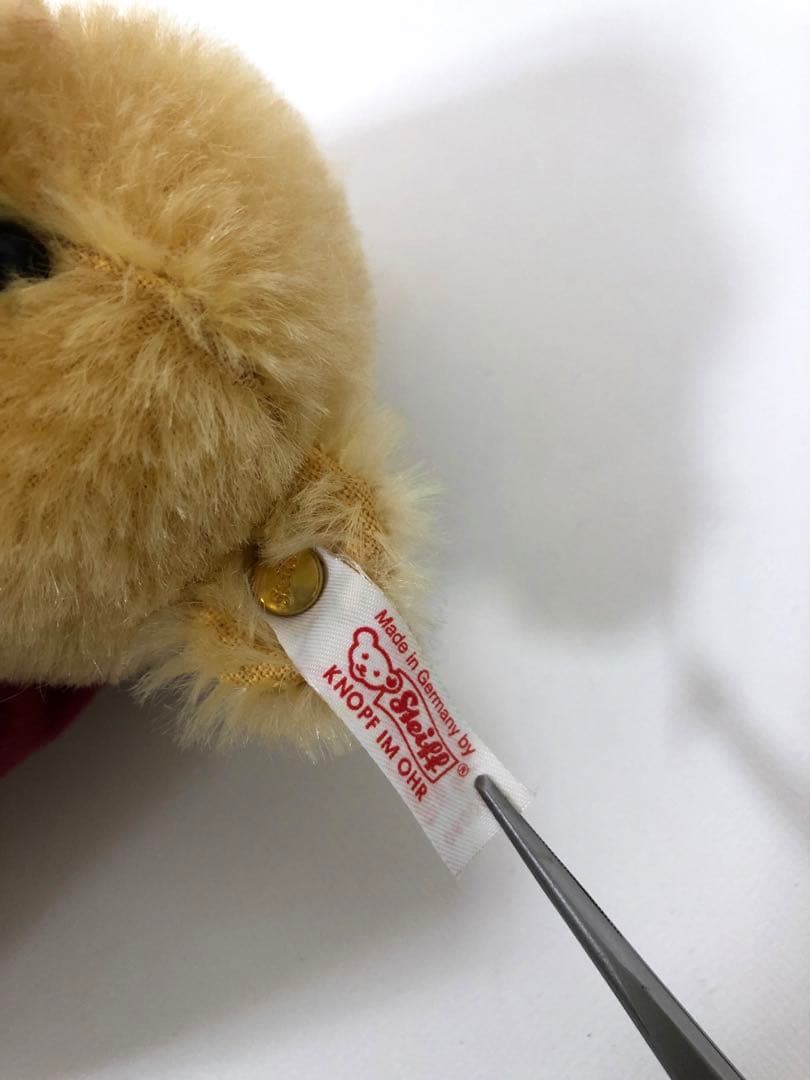 シュタイフ くまのプーさん 75周年記念 ぬいぐるみ　STEIFF