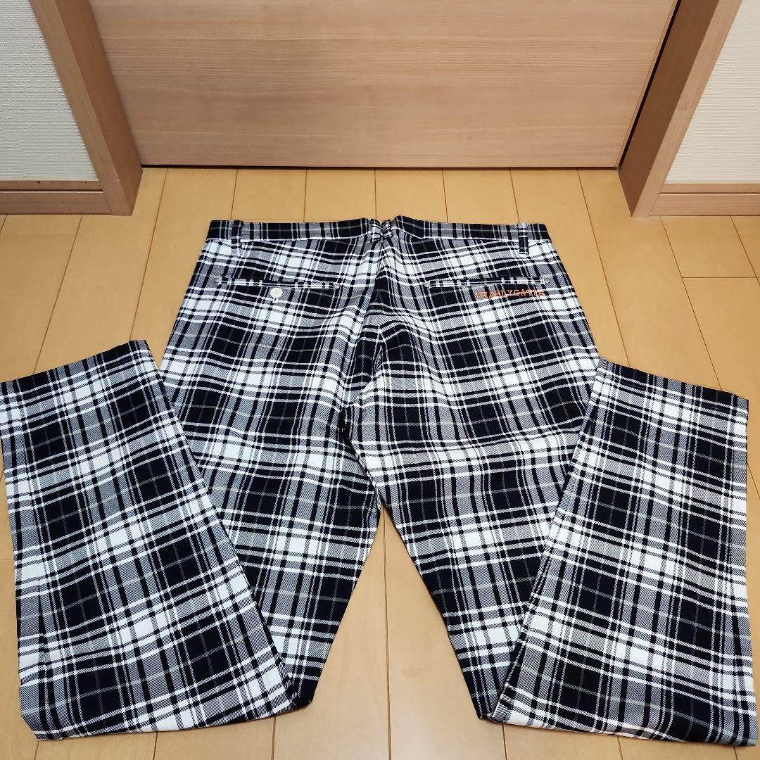 パーリーゲイツ チェック柄 メンズパンツ サイズ7