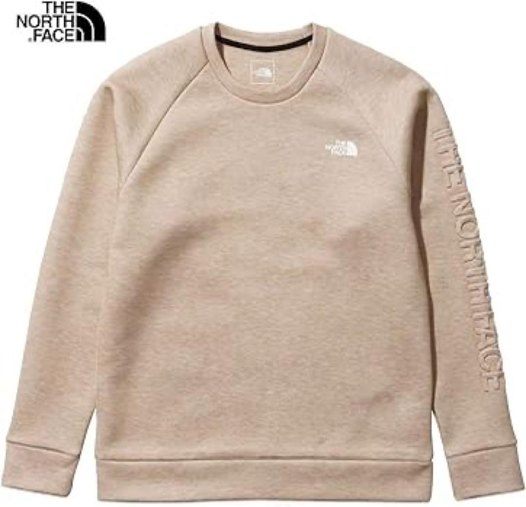 美品　THE NORTH FACE ベージュ トレーナー　M