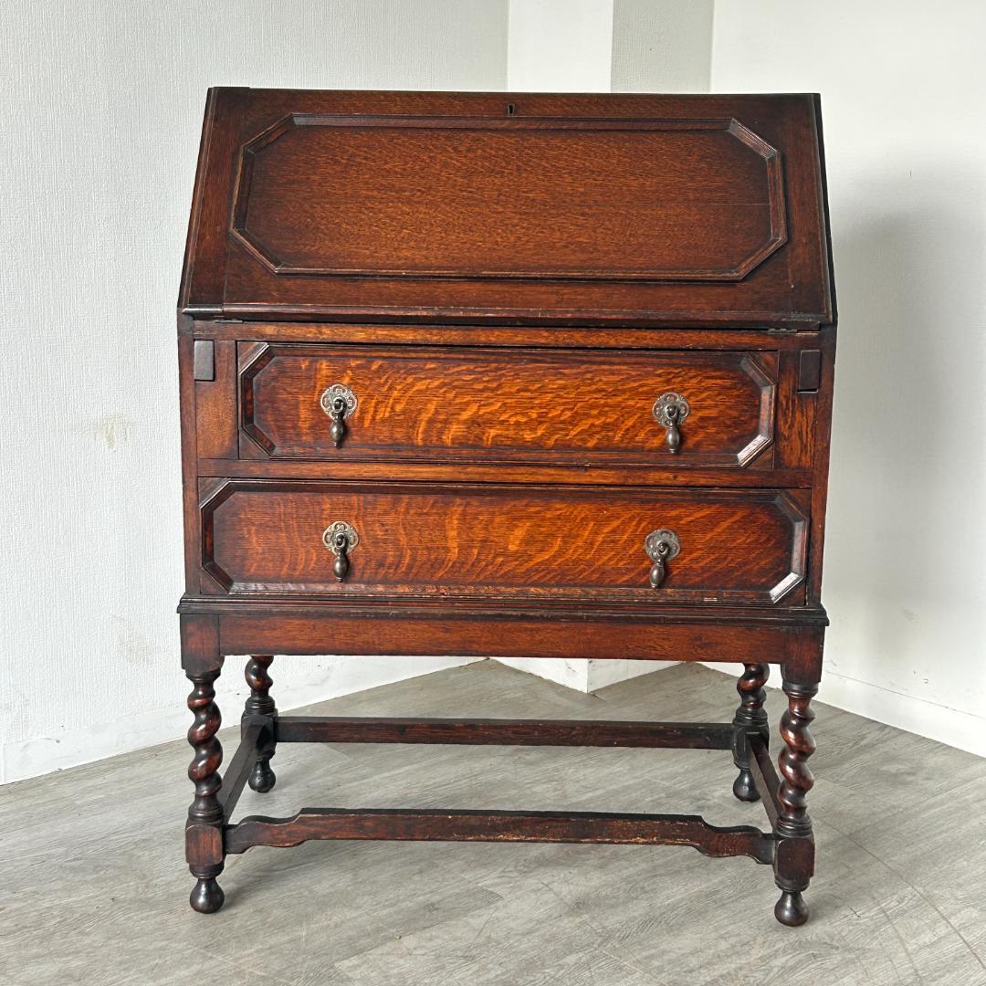 イギリス アンティーク家具 ビューロー　机 1930年頃 882A