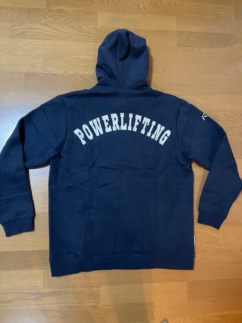 新品　A7 USA Powerlifting パーカー 3XL ネイビー
