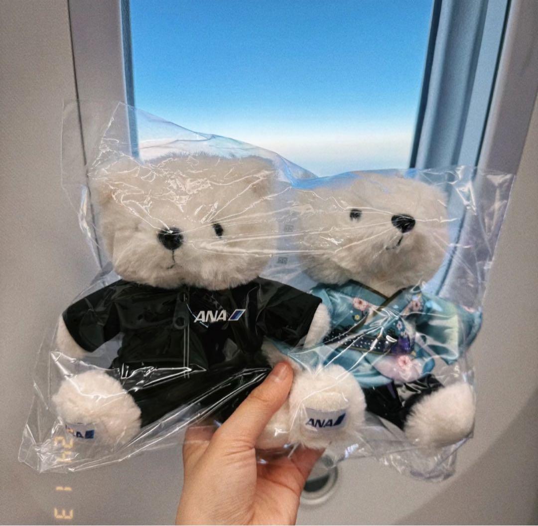 新品未開封　ANA フライトベア　天と地と　羽生結。