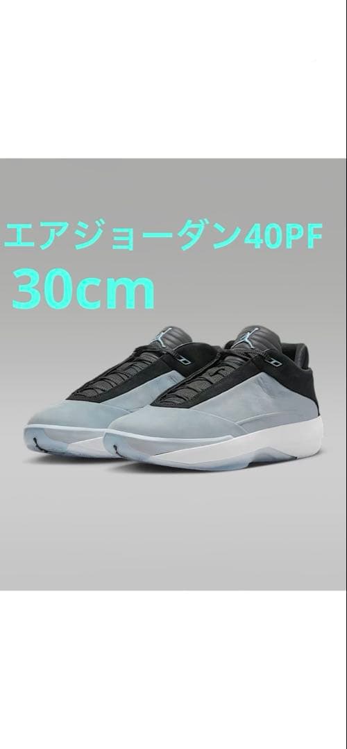 『限定値下げ』30cm エアジョーダン40 PF Blue Suede AJ40