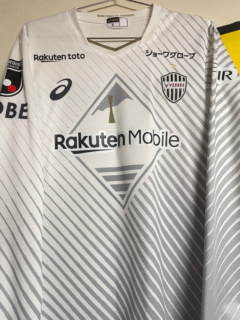 【最終価格】ヴィッセル神戸オーセンティック長袖ユニフォーム2ndセカンド井出遥也