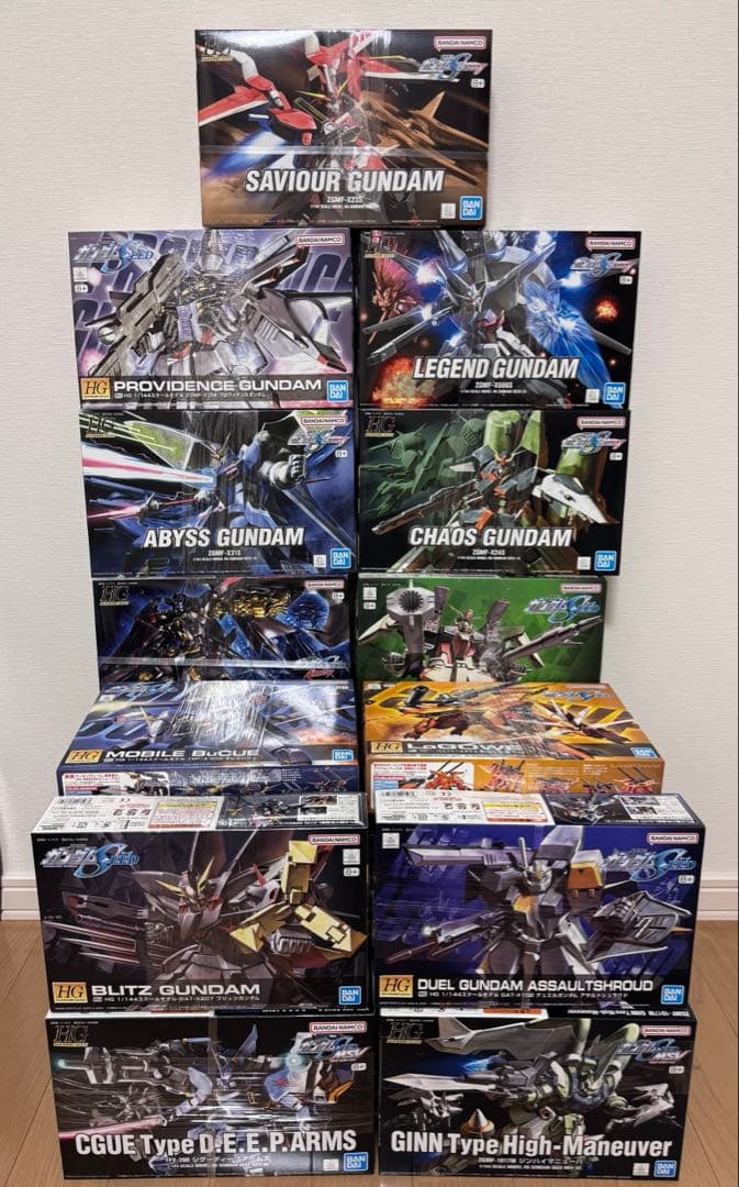 ガンダムSEED まとめ売り セイバー レジェンド プロヴィデンス ガンダム等